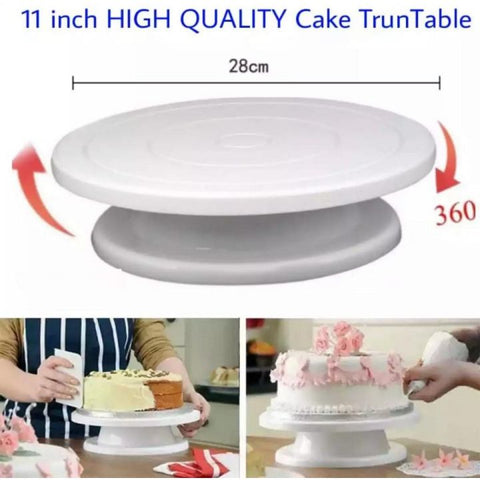 Cake Turntable Stand - Revolving Cake Decoration Tool