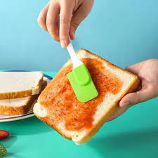 Silicone Oil Brush and Spatula Set for Cooking and Baking