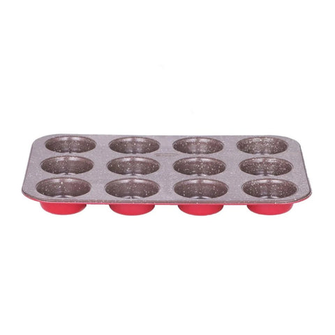 Muffin Pan 12 Cups Non-Stick Granite . Dorsch