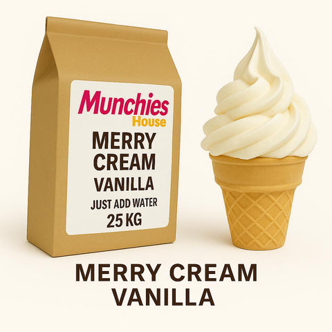 MERRY Cream Powder Vanilla - Effortless & Rich Flavor