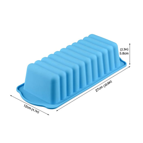 Silicone Cake Mold, Heat-Resistant Rectangular Bread Baking Mold