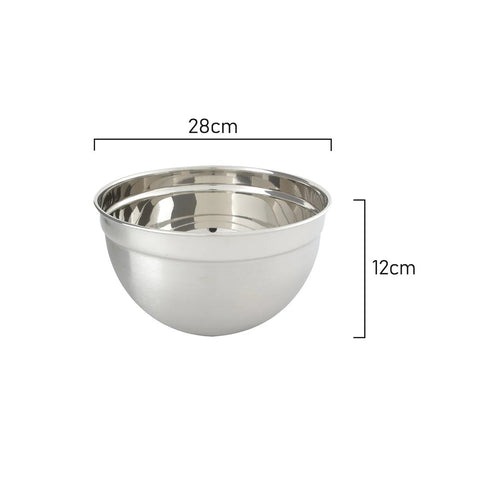 Stainless Steel Mixing Bowls Set for Kitchen and Food Storage