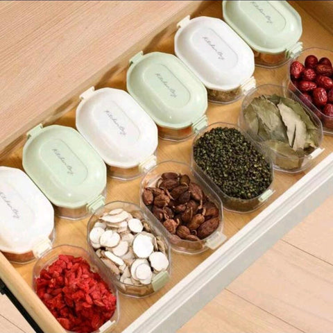 4 Layer Divided Storage Box with Salad Lid
