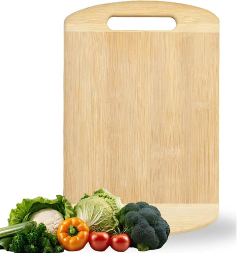 Bamboo Cutting Board Set for Kitchen Use, Versatile Chopping Boards