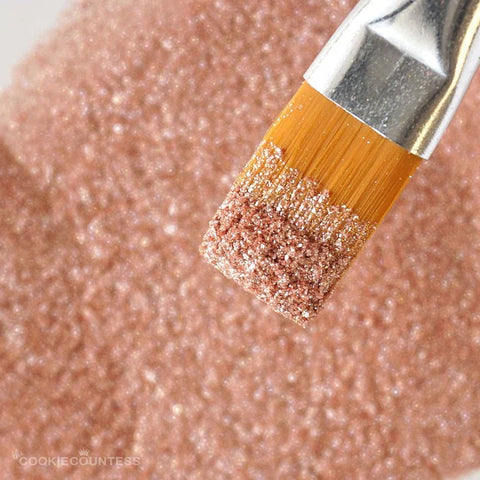 Edible Glitter Rose Decoration - Food Safe Glamour