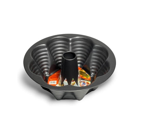 Granite Non-Stick Fluted Cake Pan with Leakproof Round Design (23 x 8 cm)