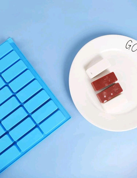 Rectangle Design Chocolate Silicone Mold for Baking