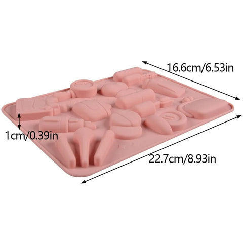 Make up silicone lipstick mold