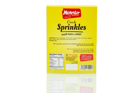 Sprinkles Dark - Perfect for Decorations and Desserts