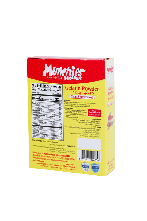 Unflavored Beef Gelatin Powder-Beef Halal Source.