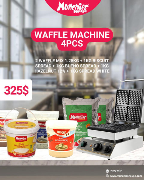Exclusive Offer: Premium Chinese Waffle Maker 4PCS– Authentic & Efficient
