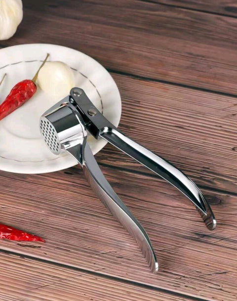 Stainless Steel Garlic Press, Modernist Multifunctional Garlic Mincer