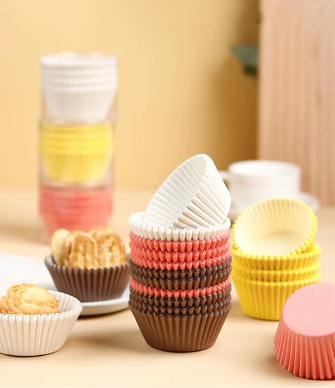 CupCake Disposable Paper 100 pcs-Cupcake Liners