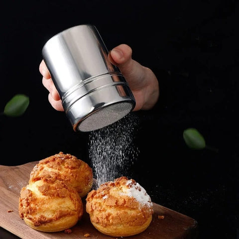 Stainless Steel Flour Sieve for Smooth & Clump-Free Baking