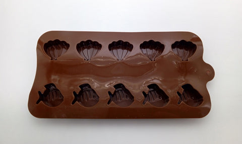 Chocolate Silicone Fish Mold | Non-toxic & Reusable Baking Tool