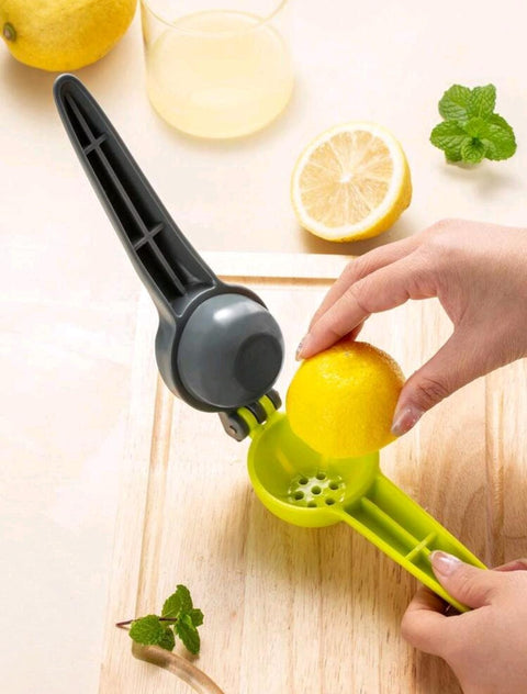Manual Lemon Squeezer Juicer For Kitchen, Mini Handheld Fruit Press For Home Use, 1pc