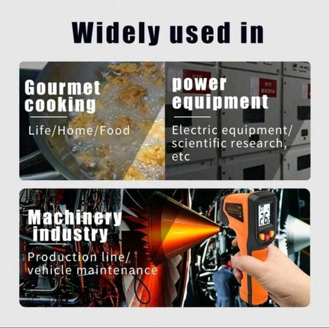 Infrared Thermometer,Digital Temerature Gun Laser,Car Surface Measurement T 400