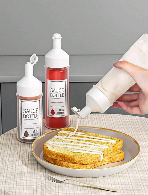 Kitchen Mouth Squeeze Bottle, Multipurpose for Sauces, 1pc
