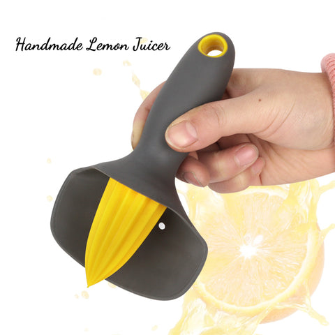 Handmade Lemon Juicer Plastic Citrus Reamer Portable Squeezer