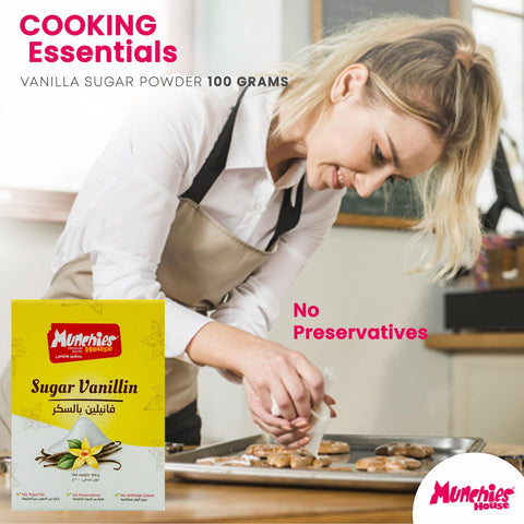 Vanilla Sugar Powder for Baking & Beverages
