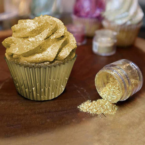Edible Glitter Gold for Decoration