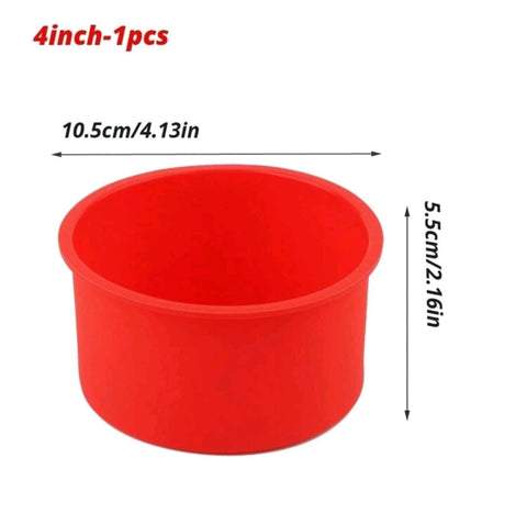 Small Size Silicone Cake Pan,4 inch Cake Mold,Baking Tray,Oven Accessory