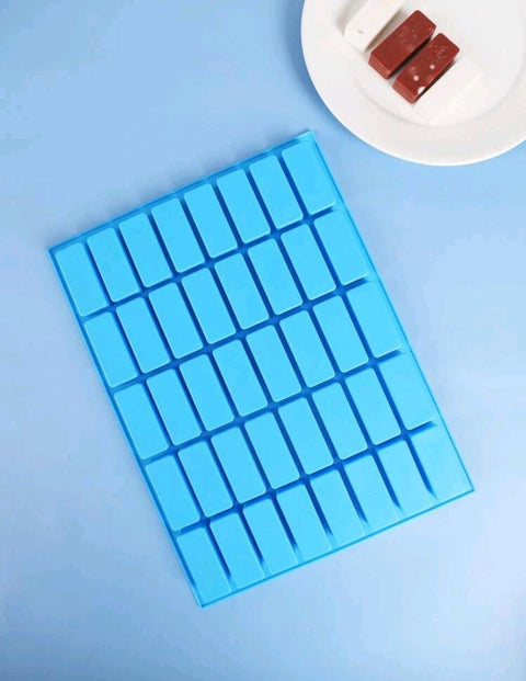 Rectangle Design Chocolate Silicone Mold for Baking