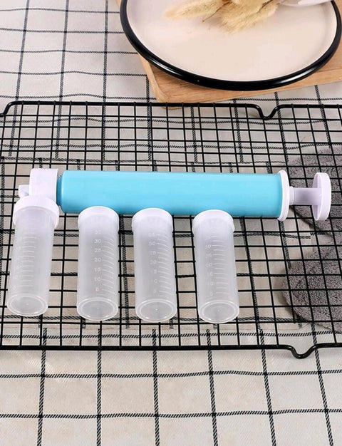 1 Set Manual Airbrush For Decorting Cakes,DIY Baking Cake Airbush Pump Decorating Tools