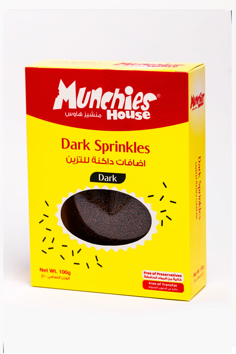 Sprinkles Dark - Perfect for Decorations and Desserts