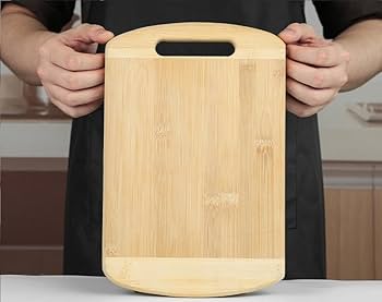 Bamboo Cutting Board Set for Kitchen Use, Versatile Chopping Boards