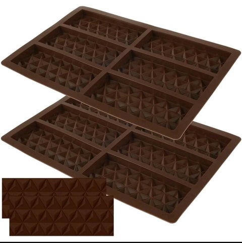 Reusable Non-Stick Silicone Chocolate & Candy DIY Mold with 6 Slots
