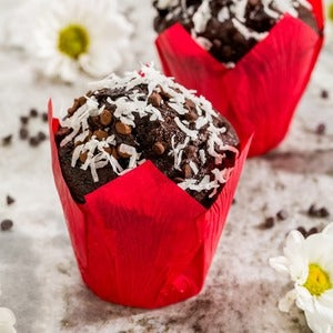 Tulip Muffin Disposable Paper -Paper Cake Cup 50-Piece Set