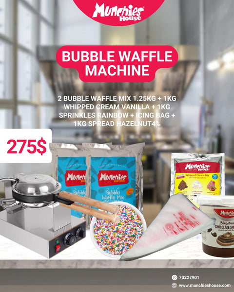 Exclusive Offer: Premium Chinese Bubble Waffle Maker – Authentic & Efficient