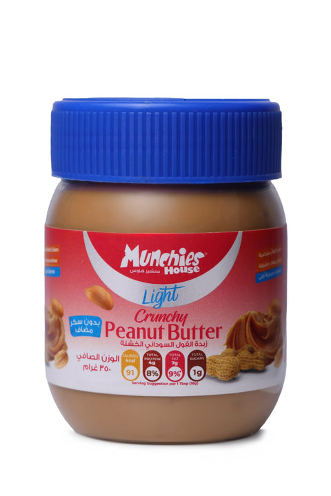 Peanut Butter Crunchy No Added Sugar - High Protein