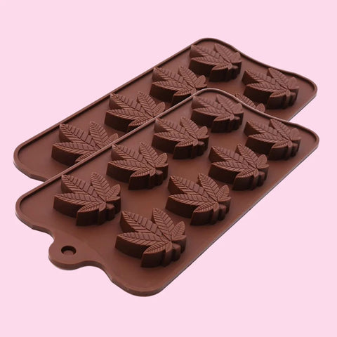 Silicone The Leaves Chocolate Mold