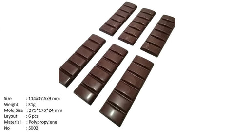 Galaxy Bar Shape PC Polycarbonate Chocolate Mold