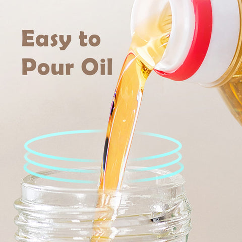 Olive Oil Sprayer for Cooking - 470ml Glass Oil Dispenser
