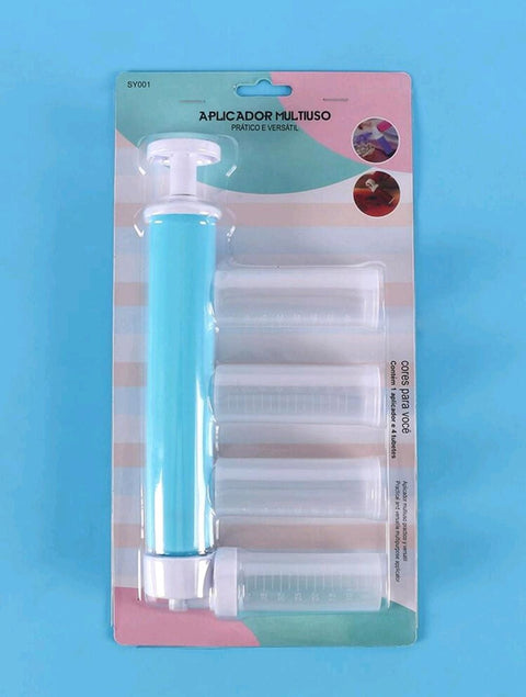 1 Set Manual Airbrush For Decorting Cakes,DIY Baking Cake Airbush Pump Decorating Tools
