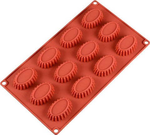 Seashell Silicone Chocolate Mold 12PCS