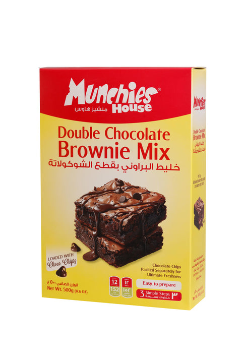 Double Chocolate Brownie Mix Easy-to-Make, Delicious Fudge Dessert