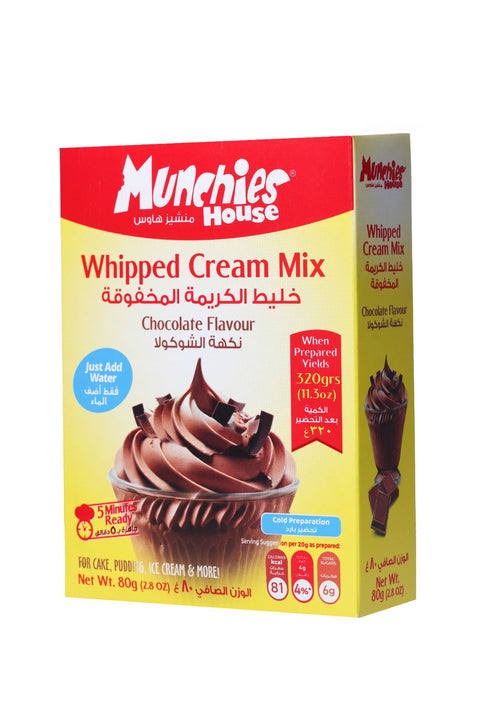 Whipped Cream Powder Chocolate - Just Add Water