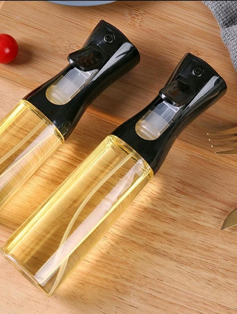 Oil Dispenser, Modern Clear Oil Spray Bottle for Kitchen, 1pc