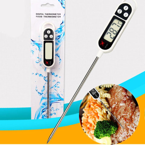 Digital Probe Thermometer for Accurate Food Temperature Reading
