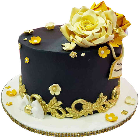 Sugar Paste Fondant Black - Perfect for Cake Decorating