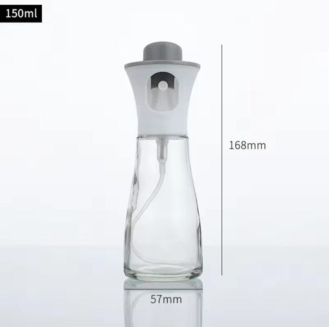 Olive Oil Sprayer for Cooking - 150ml Glass Oil Dispenser Bottle Spray Mister