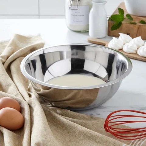 Stainless Steel Mixing Bowls Set for Kitchen and Food Storage