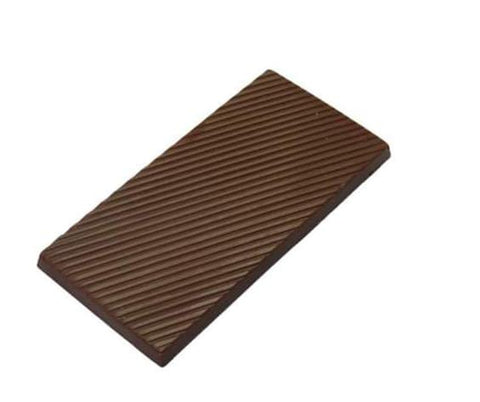 Wavy Rectangle Shape Polycarbonate Chocolate Mold
