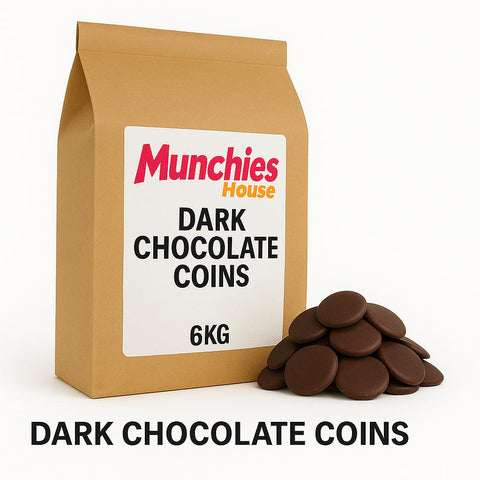 Coins Dark Chocolate - Perfect for Baking and Confections