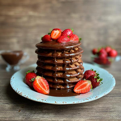 Chocolate Pancake Mix—Easy, Egg-Free Preparation for Delicious Breakfasts