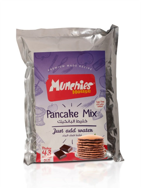 Chocolate Pancake Mix—Easy, Egg-Free Preparation for Delicious Breakfasts